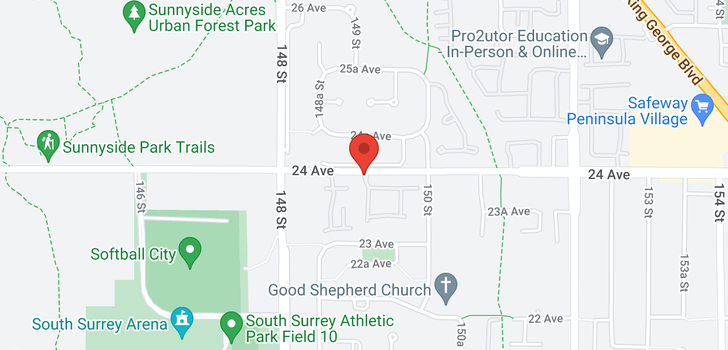map of 47 14968 24 AVENUE
